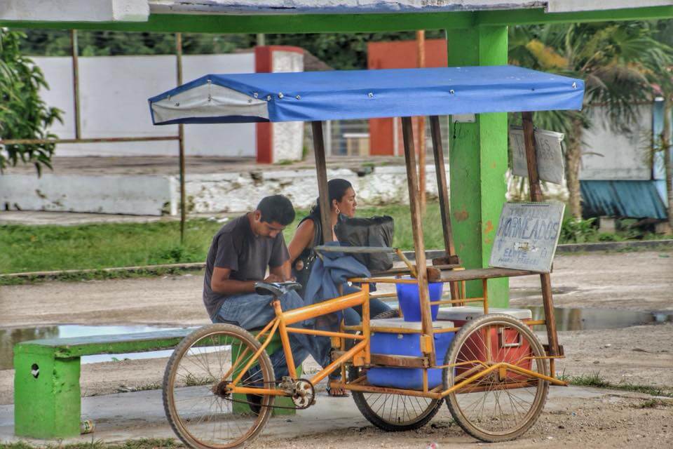 A Roadside Fruit Stand On The Yucatan Peninsula