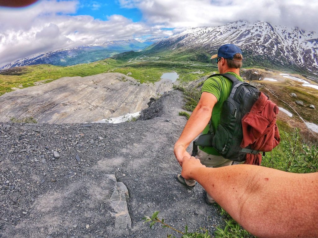 hiking, Worthington, glacier,