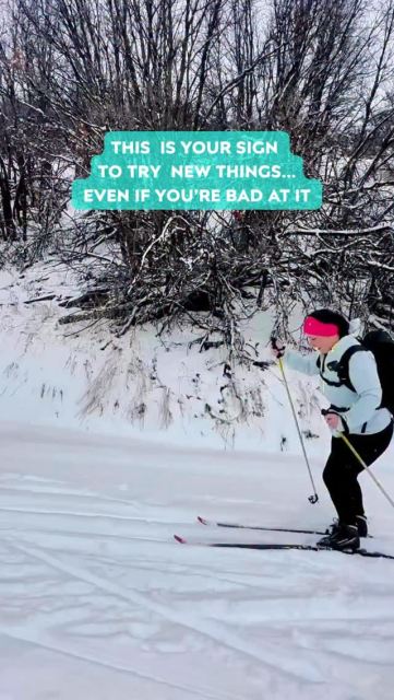 Proof that being a beginner is equal parts humbling and hilarious 😂 
 
Here’s your reminder that you don’t have to be good at something for it to be worth doing. We tried XC skiing for the first time and honestly… it might be the hardest thing we’ve ever attempted. Zero speed. Maximum fear. Unlimited laughter. 
 
But that’s kinda the point, right? Trying new things keeps life interesting. It shakes you out of your routine, humbles you, and gives you stories you can’t make up. Maybe this is the year we finally master XC skiing. (Probably not.) But it’s fun to try, and that’s what keeps us chasing new adventures. 
 
If you’ve been waiting for a sign to try something you’re terrible at—this is it. Go be a beginner. Go fall a few times. Go feel alive. 
 
What’s one new thing you want to try this year? Drop it below—let’s hype each other up. 🏔️✨ 
 
#adventuretravel #outdoorlife #getoutside #trynewthings #crosscountryskiing #beginnerenergy #keepmoving #adventurecouple #winteradventures #optoutside