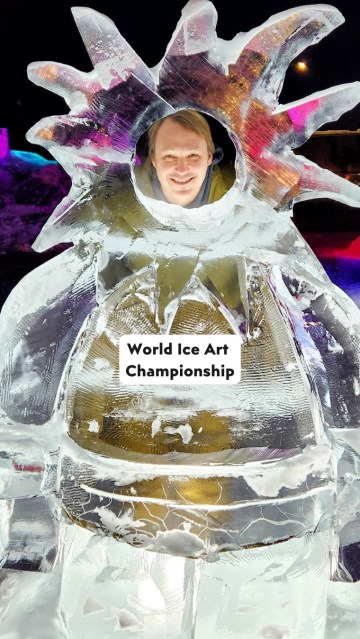 ❄️ Save this for your ultimate Fairbanks winter bucket list! 🧊
Every February and March, Fairbanks, Alaska transforms into a frozen wonderland for the World Ice Art Championships—where world-class artists travel from across the globe to carve jaw-dropping ice masterpieces. The skill level? It’s out of this world. 🌌
Here’s how to experience it like a pro:
• Timing: Watch carvings in action early in the season—or go later to see every piece fully finished and on display. Either way, the artistry will blow your mind.
• Cold? No problem: Temperatures can plummet (we’ve seen -37°F!) but with layers, you’ll be perfectly comfortable. 🧥
• Hungry? There’s even a cozy warming hut with hot drinks, food and seating when you need a break from the chilly Alaskan winter weather. ☕
• Ice Park Fun: Beyond the sculptures, the Ice Park is packed with slides, games, and free sleds. It’s basically the most fun you can have with ice. ⛸️
• Tickets: Buy a day pass, or upgrade for just a few dollars more to a seasonal pass. Come and go all day to see sculptures in daylight, glowing evening lights, and enjoy all the activities at your own pace.
💡 Insider tip: Visit at night for the lights—they make the sculptures feel magical. Save and share this reel with anyone who loves winter adventures, epic art, or just wants a reason to bundle up and embrace the cold.
#IceAlaska #WorldIceArtChampionships #FairbanksAlaska #IceCarving #alaskatravel