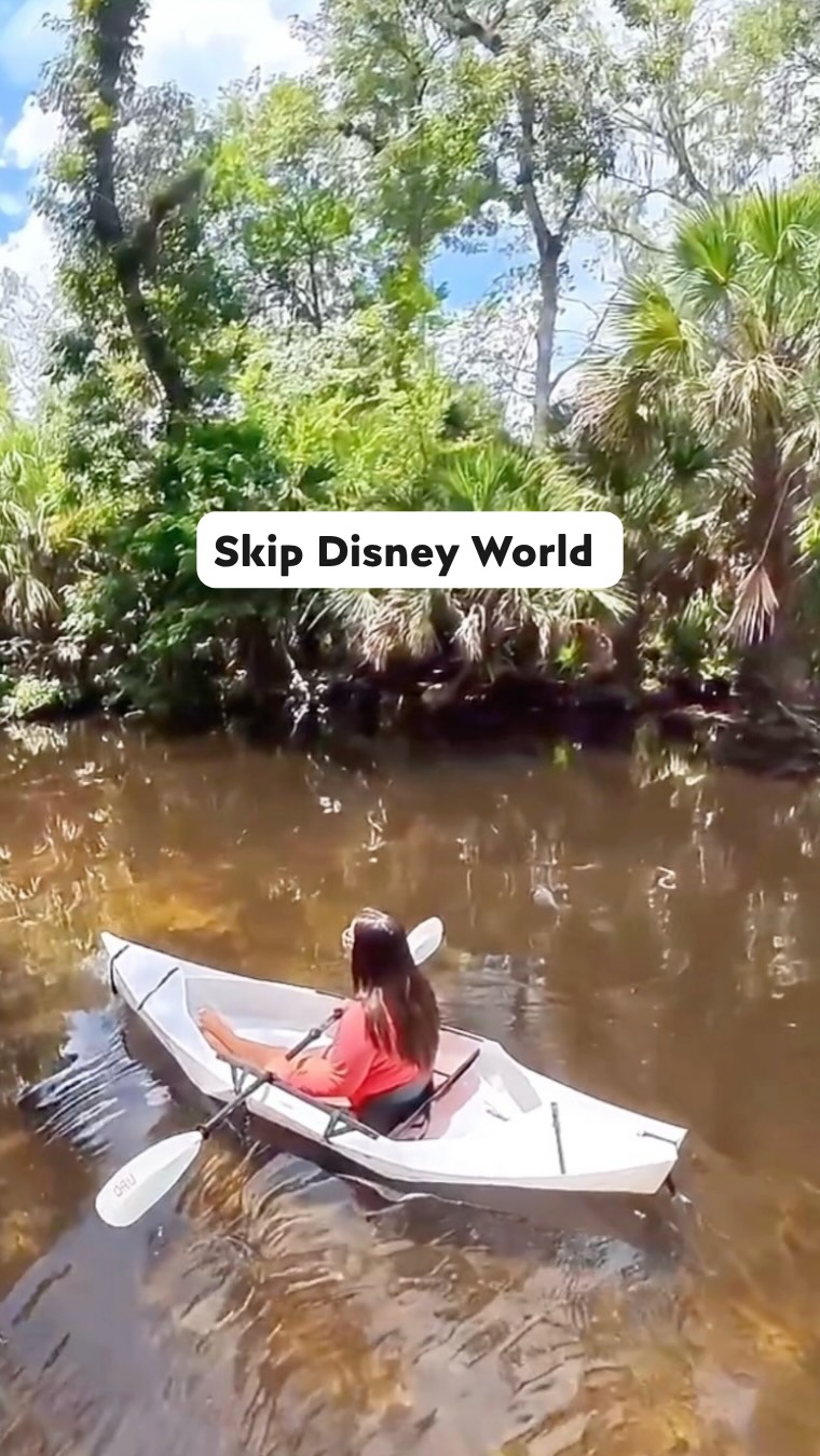 POV: You came to Florida for the theme parks... but THIS is the side of Orlando you’ll never forget. 🌿💙
📍 Wekiwa Springs State Park (located in Apopka, FL—just ~35–45 minutes from Walt Disney World and downtown Orlando) is one of the best day trips to add to your Central Florida travel itinerary! 🚗💨
If you’re looking for a break from theme park crowds, this natural oasis features crystal-clear 72° spring water, wild manatees, native wading birds, and yes... plenty of swamp puppies 🐊
🛶 Best things to do at Wekiwa Springs:
• Rent a kayak or paddleboard to explore the scenic Wekiva River spring run.
• Swim and snorkel in the year-round 72-degree natural spring head.
• Hike over 13 miles of nature trails through real Florida hammock ecosystems.
• Slow down, picnic, and soak in Florida’s natural beauty.
✨ Before you go:
• Day-use reservations required: Secure your day-use entry online in advance via Florida State Parks.
• Book early: Weekends, holidays, and summer days sell out fast!
• What to bring: Plenty of drinking water, sunscreen, polarized sunglasses (helps you spot manatees underwater!), and a dry bag for gear.
• Respect wildlife: Keep a safe distance from alligators and manatees—never feed or harass wildlife.
Some of Florida’s best travel memories happen far away from roller coasters. 🌿
Would you trade one day at the parks for a paddle through paradise? 👇
📌 SAVE this for your next Orlando trip and send it to someone who needs to see the REAL Florida!
#wekiwasprings #floridasprings #exploreflorida #orlandodaytrip #kayakflorida