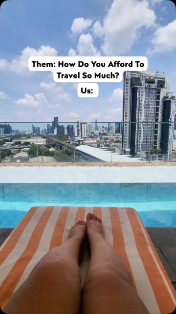 POV: You want to travel the world but your bank account says “let’s calm down” 💀✈️💸 
 
So here are some ACTUALLY useful ways to save money when travelling without sacrificing the fun 👇🏼 
 
💸 1. Be flexible with your dates. Flying midweek or outside school holidays can save you a ridiculous amount. Check a few dates before booking! 
 
✈️ 2. Compare the TOTAL flight cost. Budget airlines look cheap until you add baggage, seat selection and airport transfers. Check the final price before hitting book. 
 
🏨 3. Book accommodation with a kitchen. You don’t have to cook every meal, but making breakfast and a few lunches can save you SO much over a week. 
 
🥐 4. Eat your biggest meal at lunch. Some restaurants offer the same quality food for less at lunchtime. Save the fancy dinner for one night instead of every night. 
 
🚇 5. Use public transport. Airport taxis and Ubers add up FAST. Research local trains, buses and airport transfers before you land. 
 
💳 6. Check your card’s foreign transaction fees. A card with low or no foreign transaction fees can save you money on purchases abroad. Always choose to pay in the local currency when given the option.. 
 
🎟️ 7.  Look for FREE things to do. Walking tours, beaches, hikes, museums on free-entry days and local markets can be just as memorable as expensive excursions. 
 
🧳 8. Pack like you’ve done this before. Check your airline’s baggage allowance and pack accordingly. Those last-minute airport baggage fees are NOT the souvenir you want. 
 
💰 9. Set a daily spending budget. Give yourself a realistic amount for food, activities and extras. You can still splurge — just plan for it! 
 
The goal isn’t to travel cheap at ALL costs. It’s to stop wasting money on things that don’t matter so you have more to spend on the experiences that do. 🌎🤍 
 
SAVE this and save on your next trip ✈️ 
 
Meet us in the comments with your BEST money-saving travel hack? 👇🏼 
 
#BudgetTravel #TravelHacks #TravelTips #TravelOnABudget #TravelSmart 
 